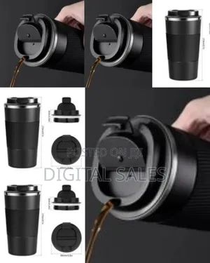 1 Piece of Lined Steel Vacuum Insulated Coffee Cup Double Walled Car