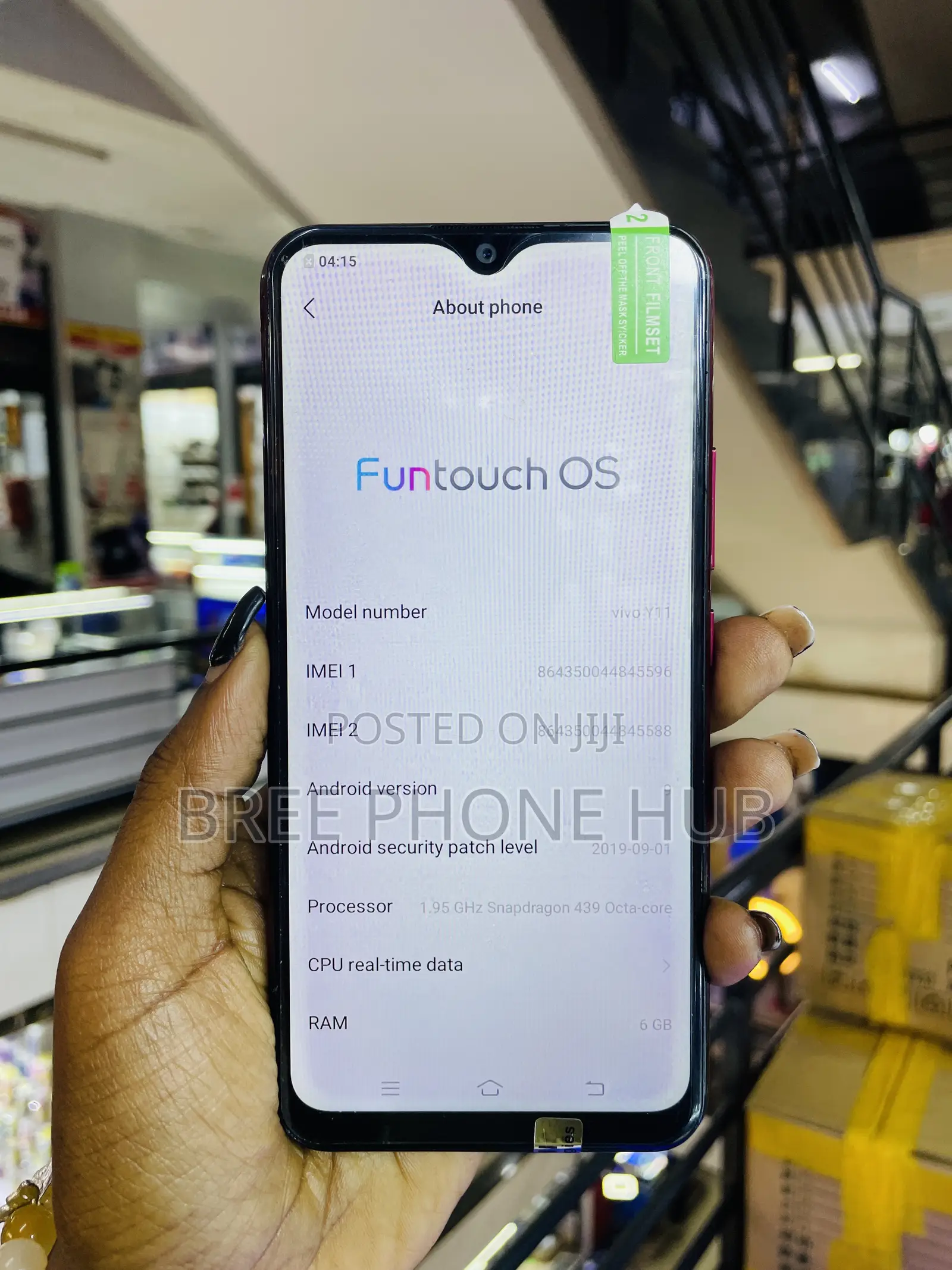 Vivo Y11 32 GB Red