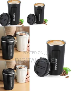 Steel Vacuum Insulated Coffee Cup Double Walled Car Travel Mug