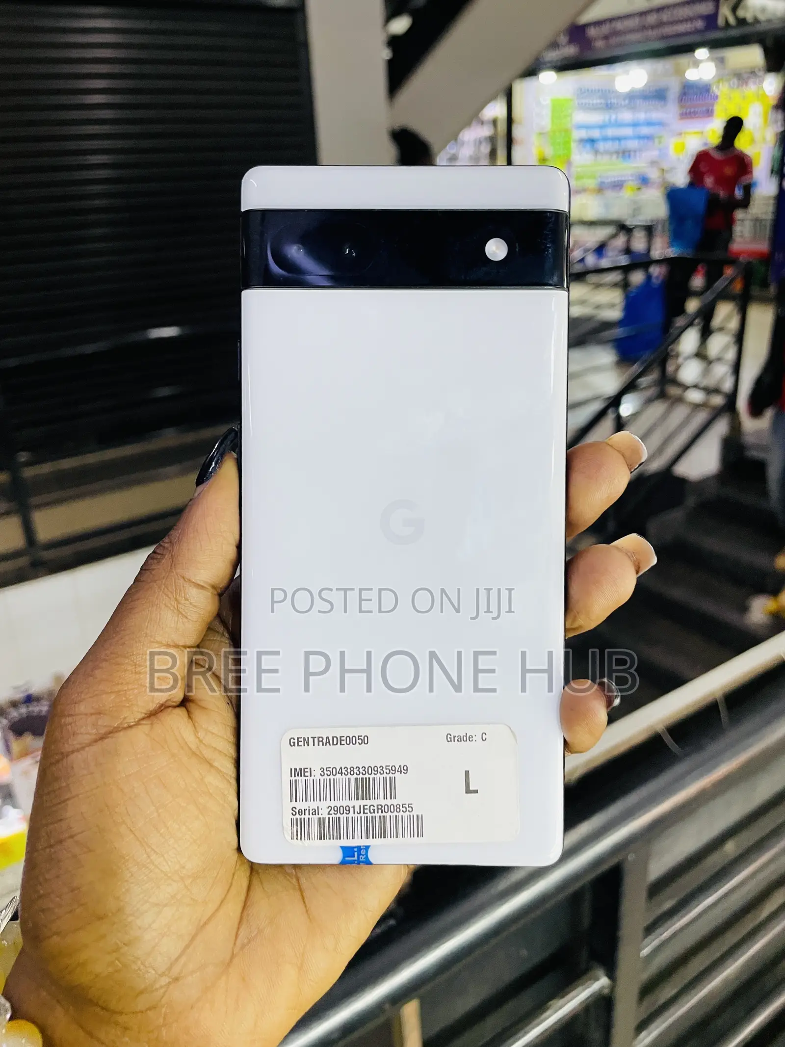 Google Pixel 6a 128 GB White