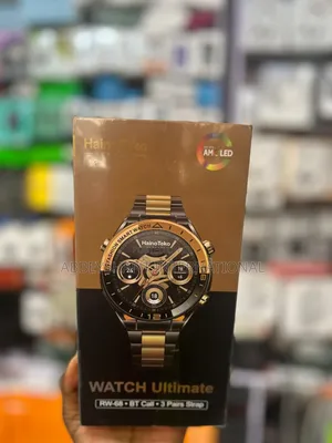 Haino Teko Smart Watch Rw -68,Bt Calls,3pairs Straps Srong Battery