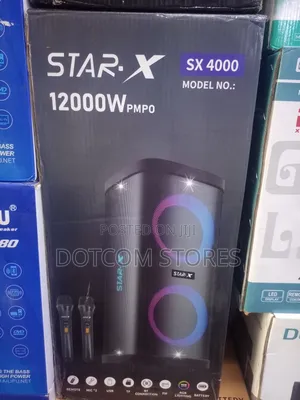 Star-X Sx 4000 Portable Bluetooth Party Speaker