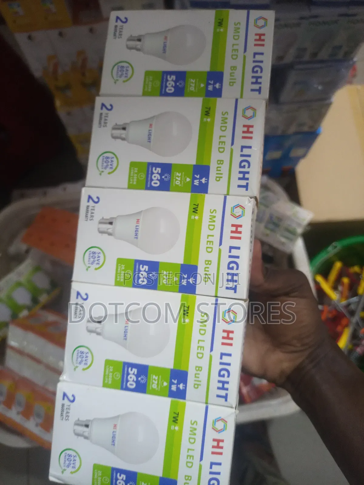 Hi Light Branded SMD Led Light Bulbs