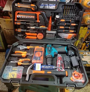 Boss Brand Cordless Hammer Drill Set,