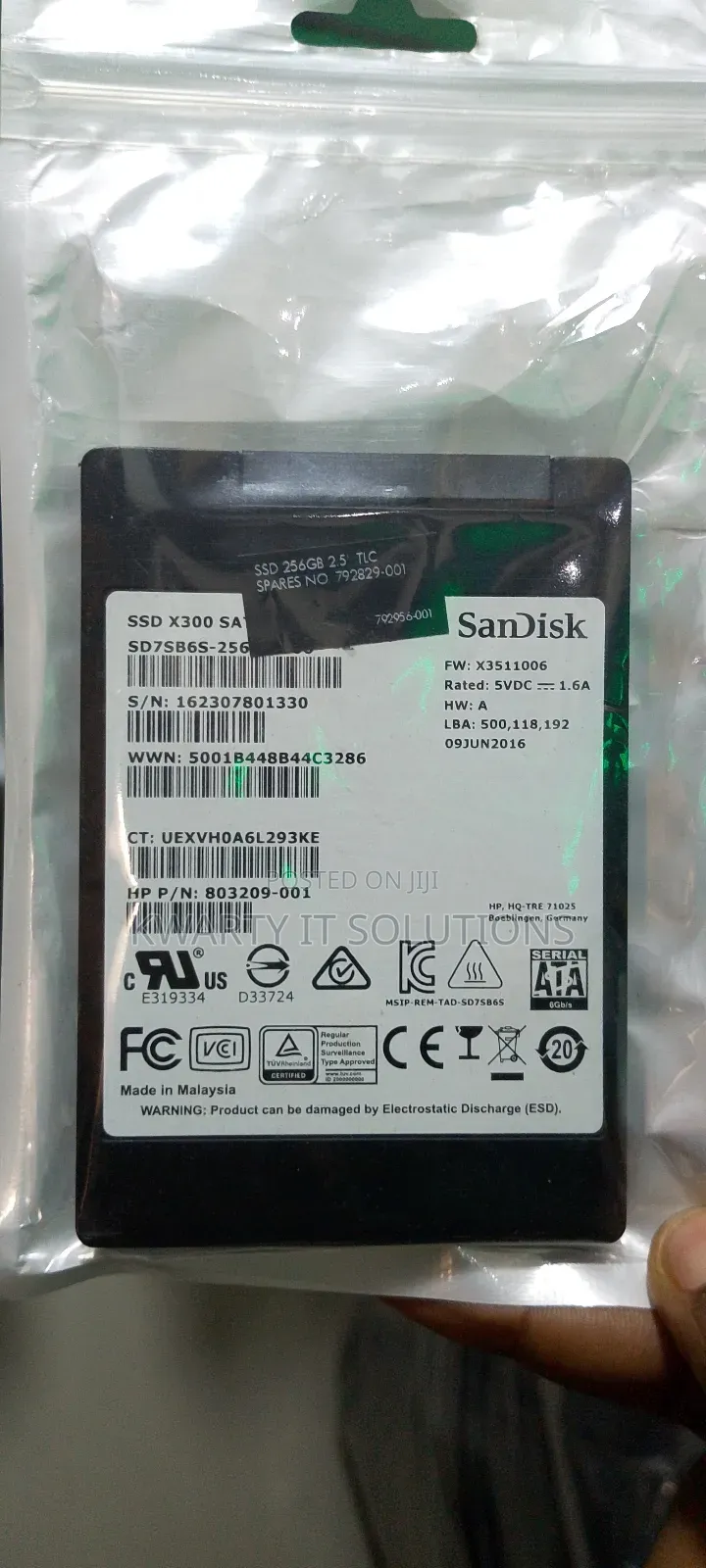 256gb SSD Sata