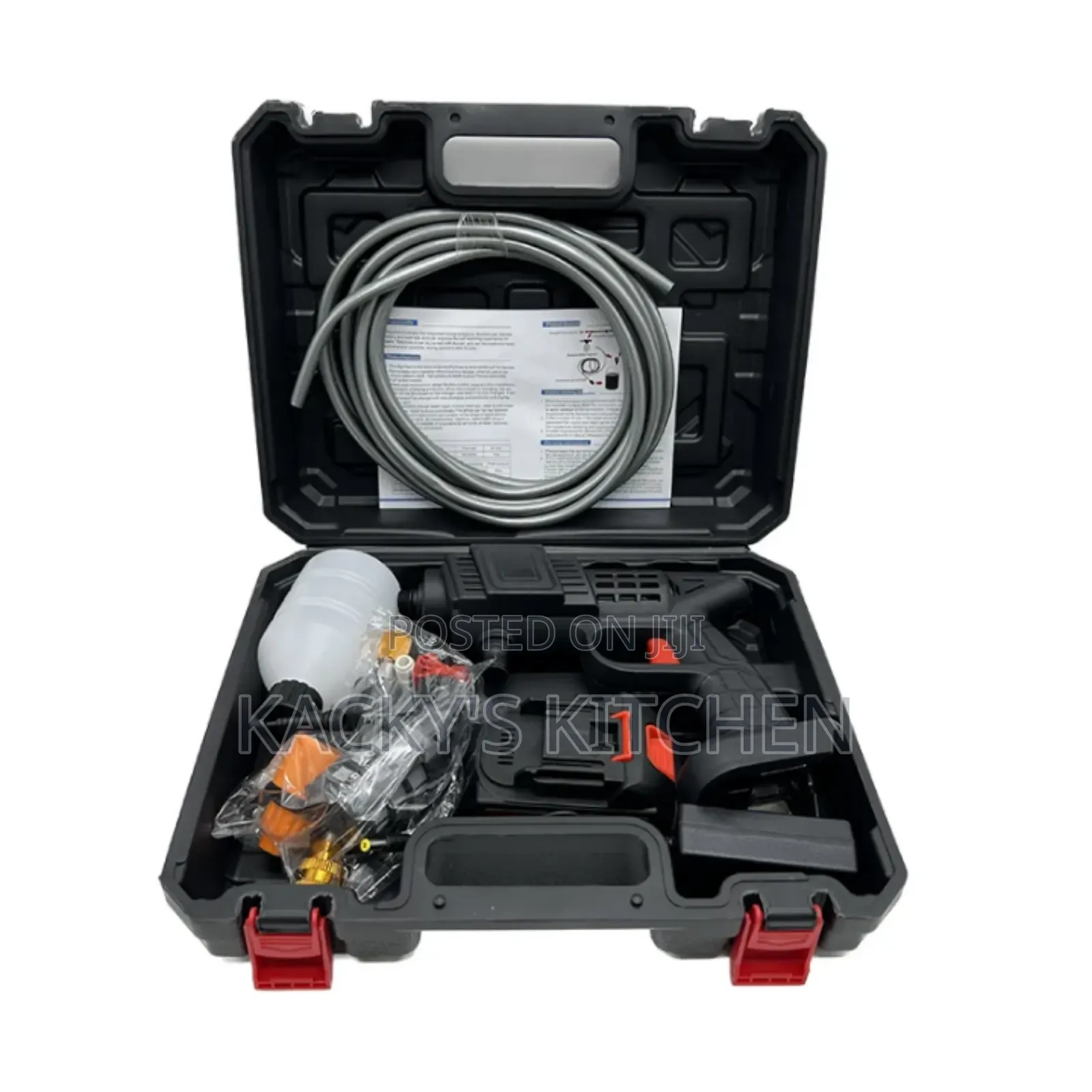 Cordless Portable High-pressure Washer With 2 Batteries