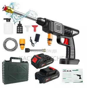 Cordless Portable High-pressure Washer With 2 Batteries