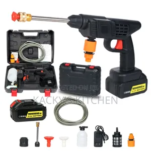 Cordless Portable High-pressure Washer With 2 Batteries