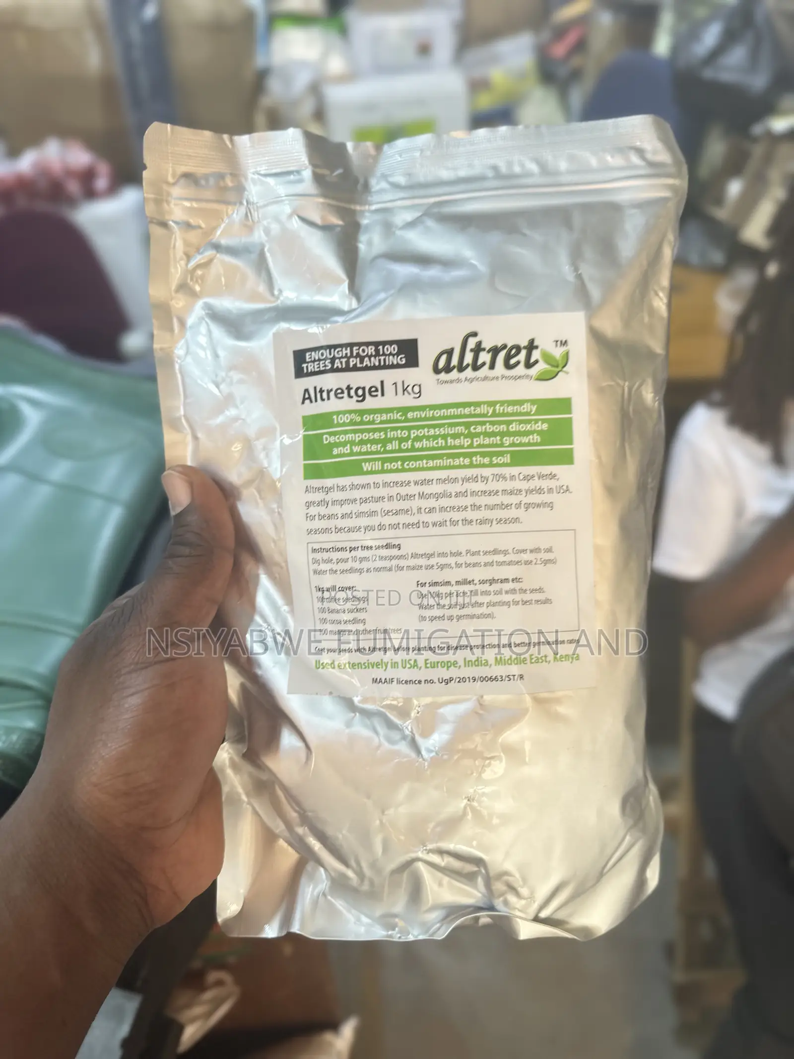 Altragel Water Retainer – Super Absorbent Soil Conditioner
