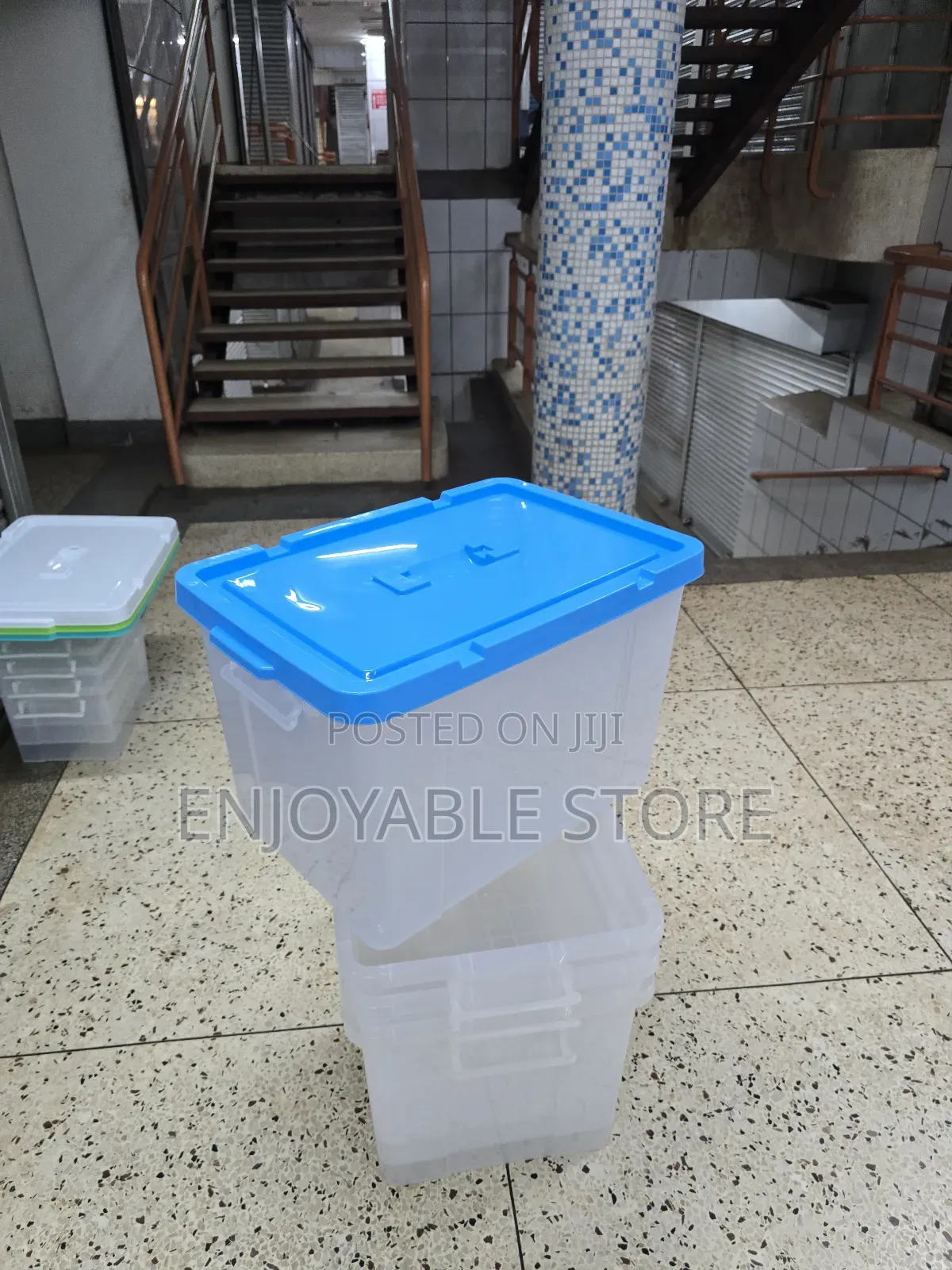 Kids Plastic Storage Boxes (Playing Dollies)