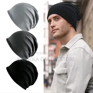 Unisex Slouchy Beanie Skull Caps Hip Hop Daily Wear