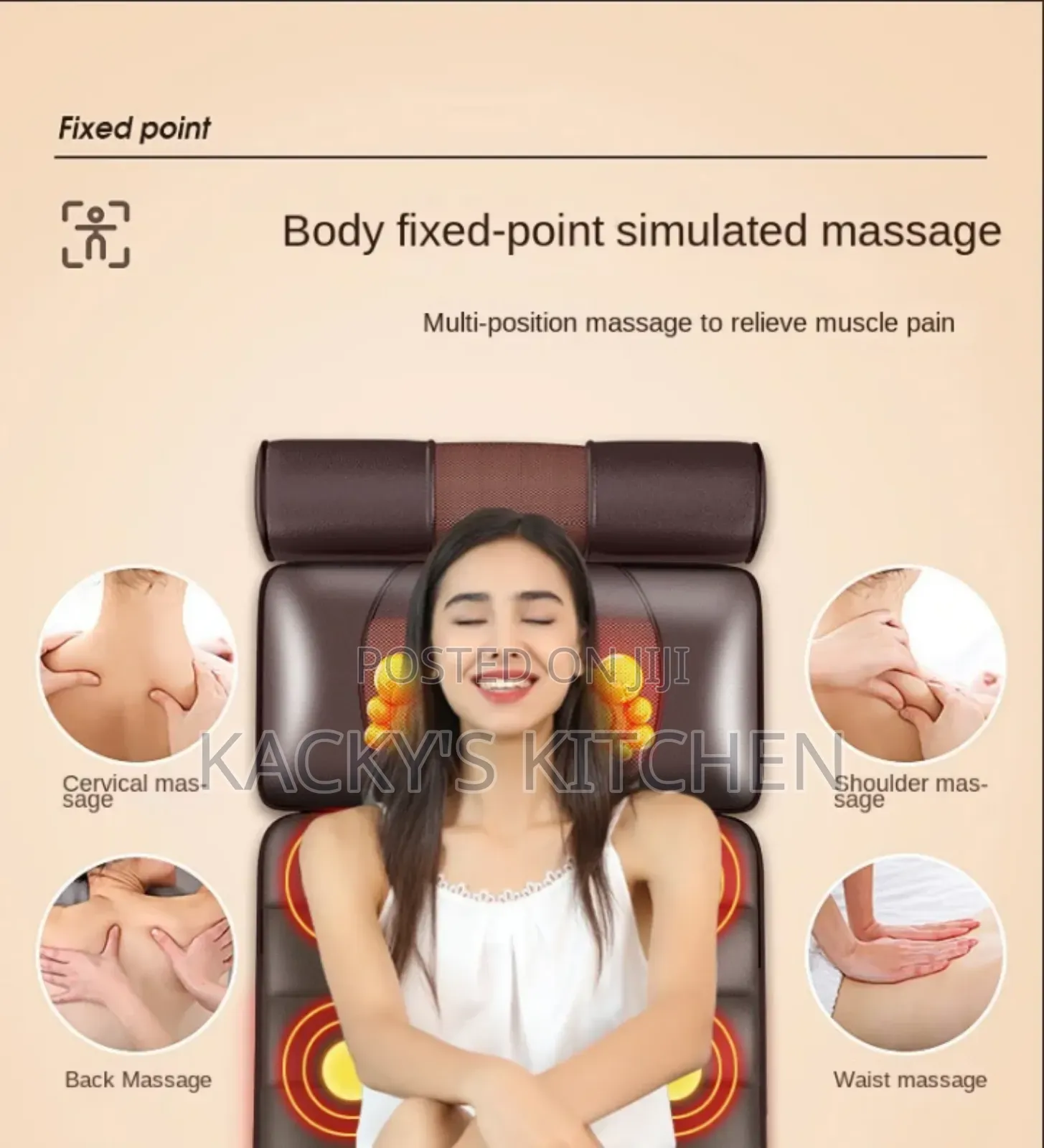 Multifunctional Full-Body Massage Mattress