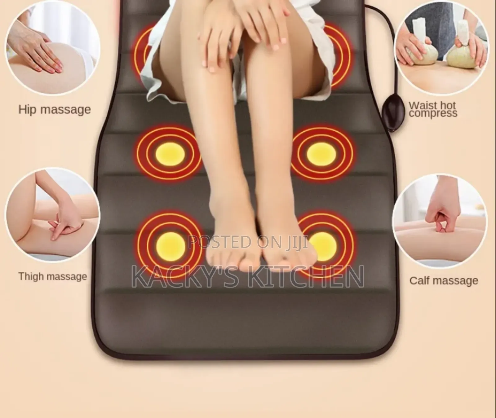 Multifunctional Full-Body Massage Mattress