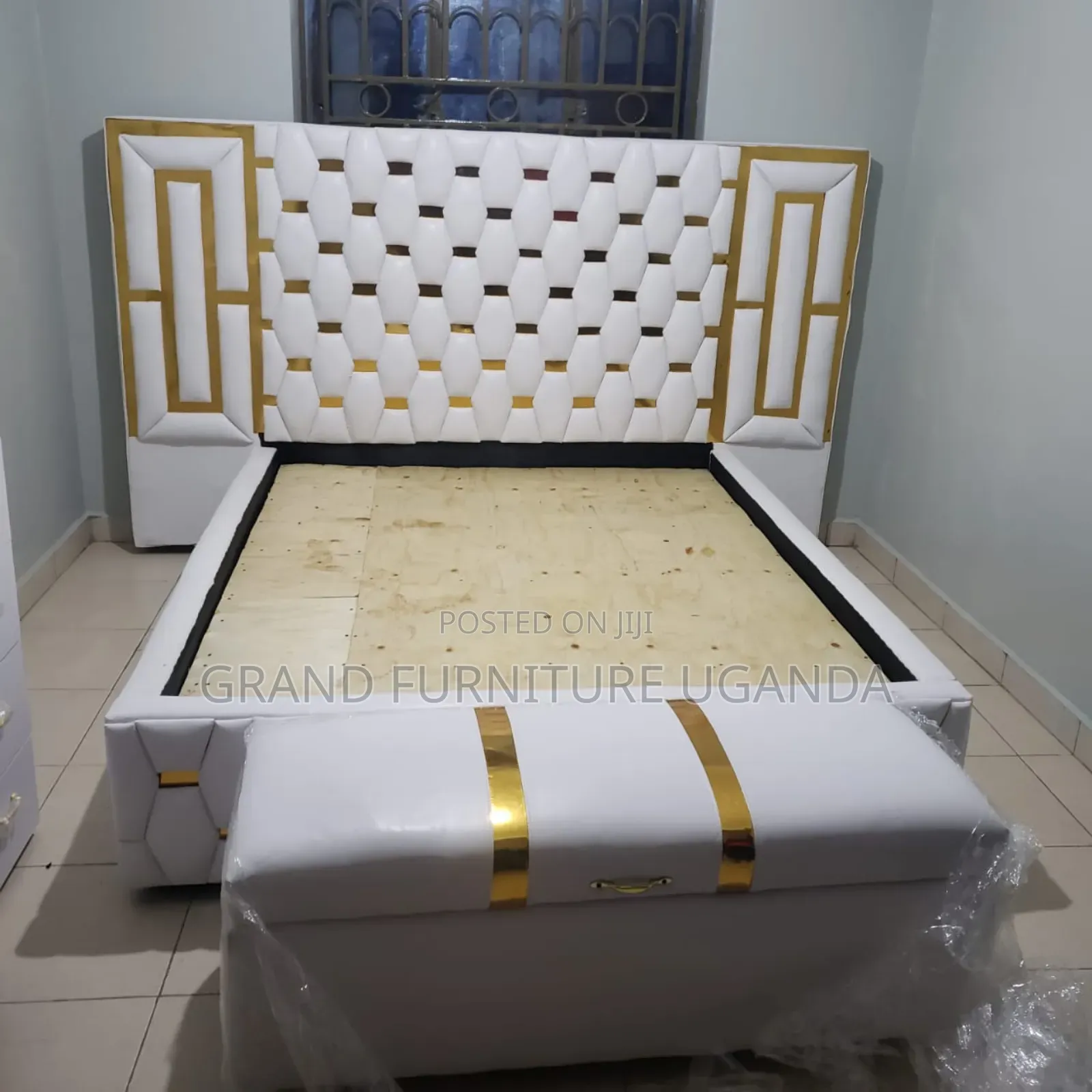 King-Size Bed With Two Bedside Tables