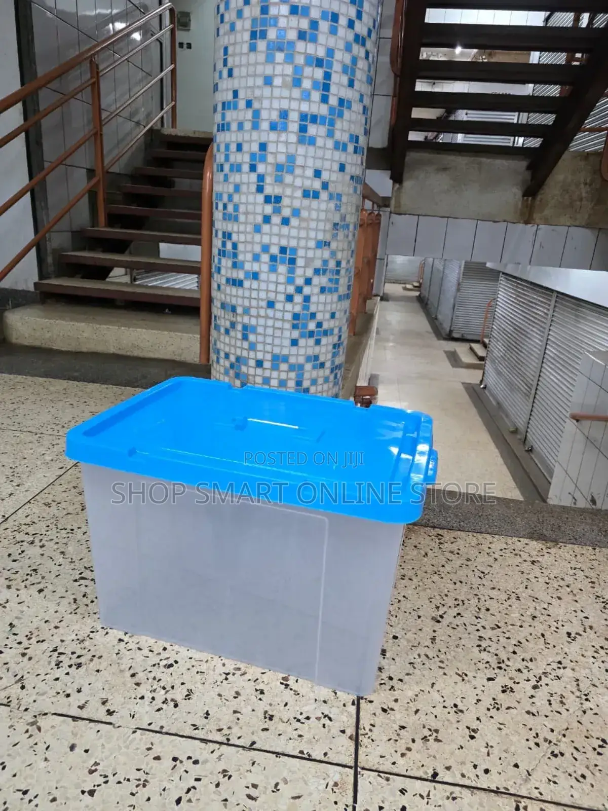 Blue Cover Plastic Storage Boxes Plastic Storage Boxes