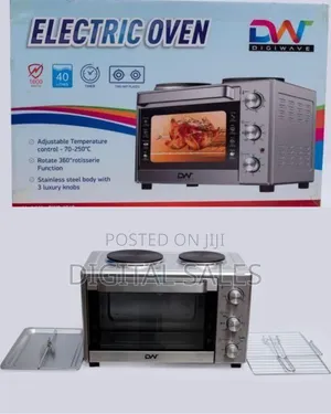Digiwave Multifunction Toaster Oven With Hotplate