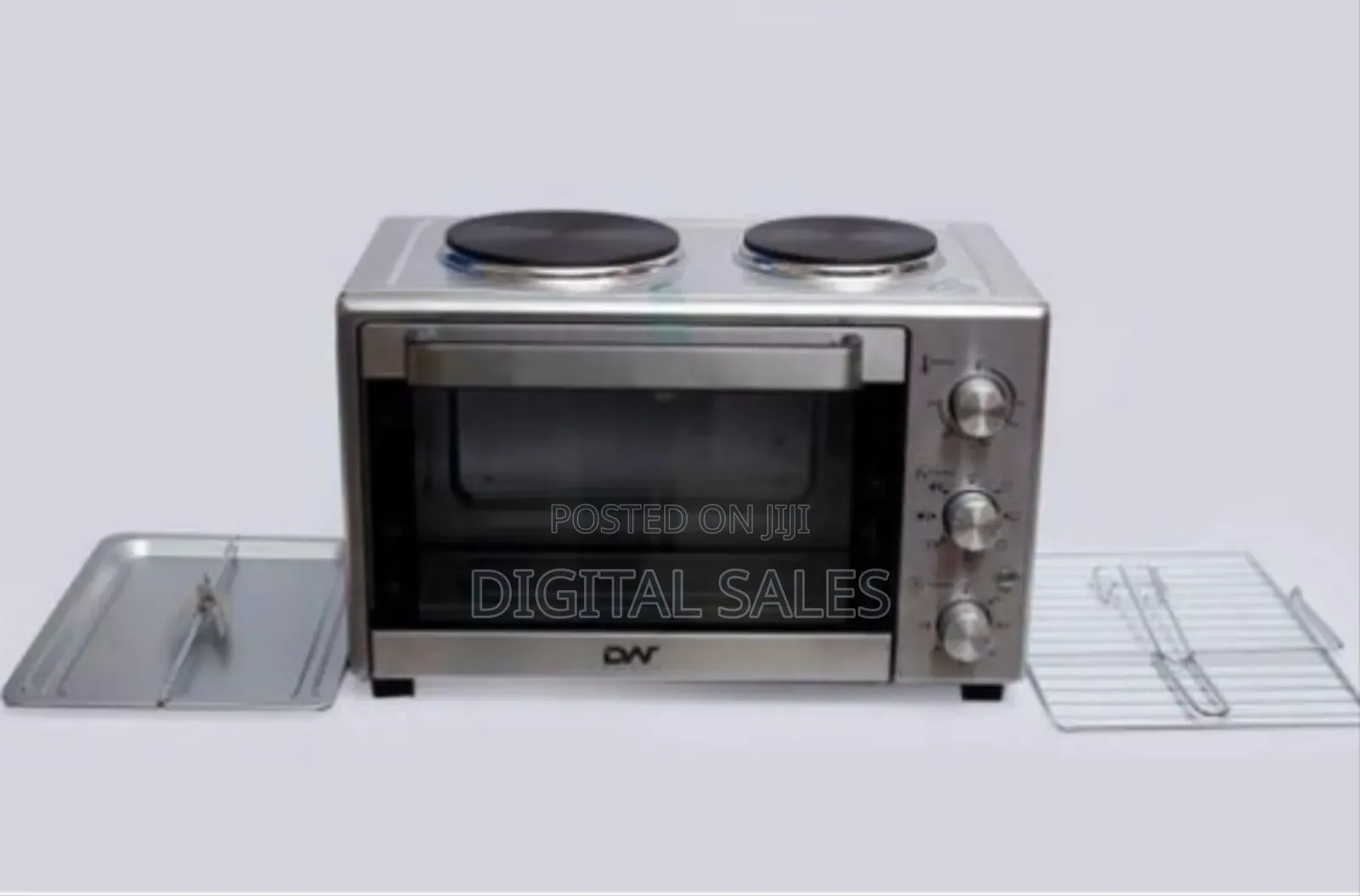 Digiwave Multifunction Toaster Oven With Hotplate