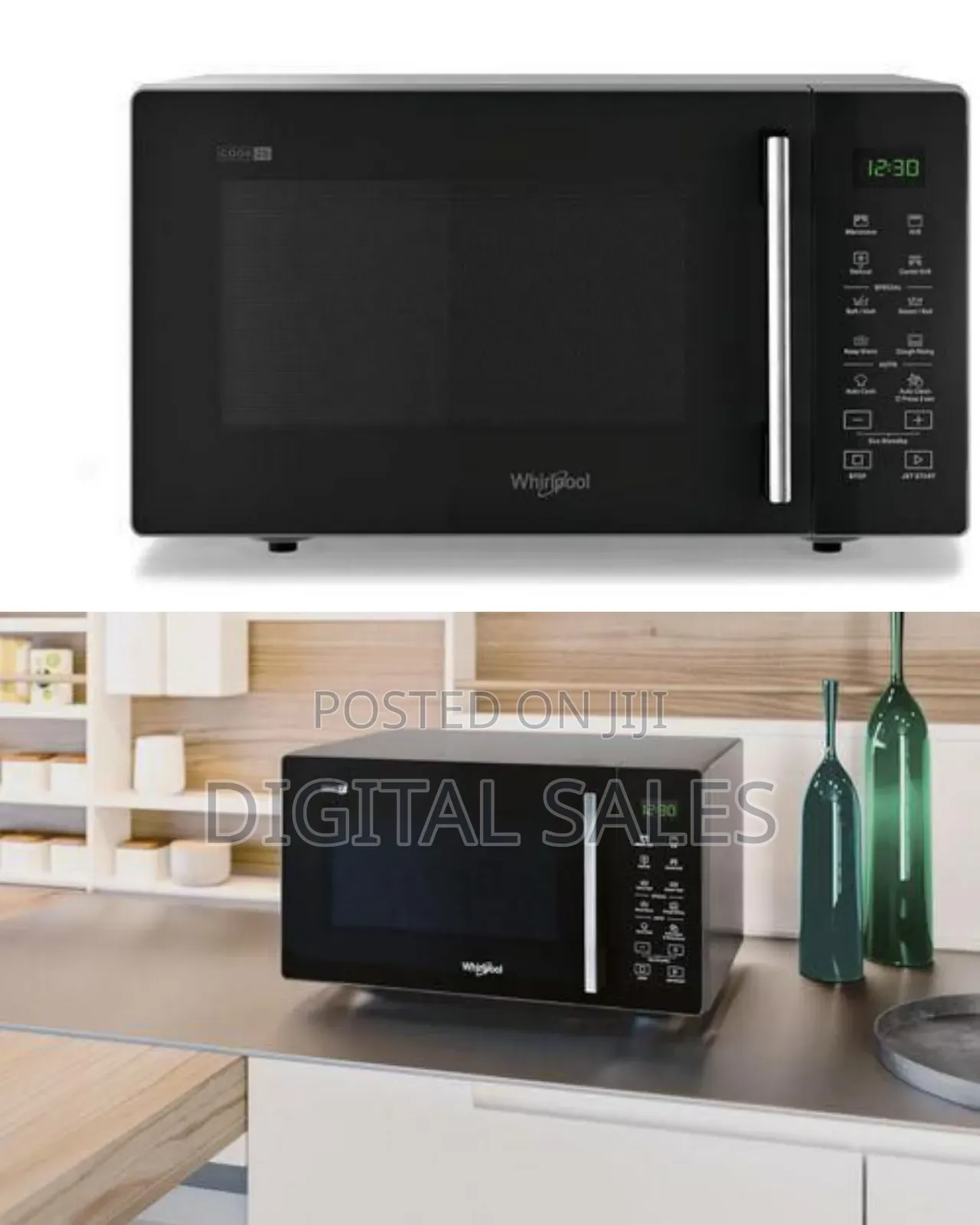 Whirlpool Modern Digital Microwave Oven