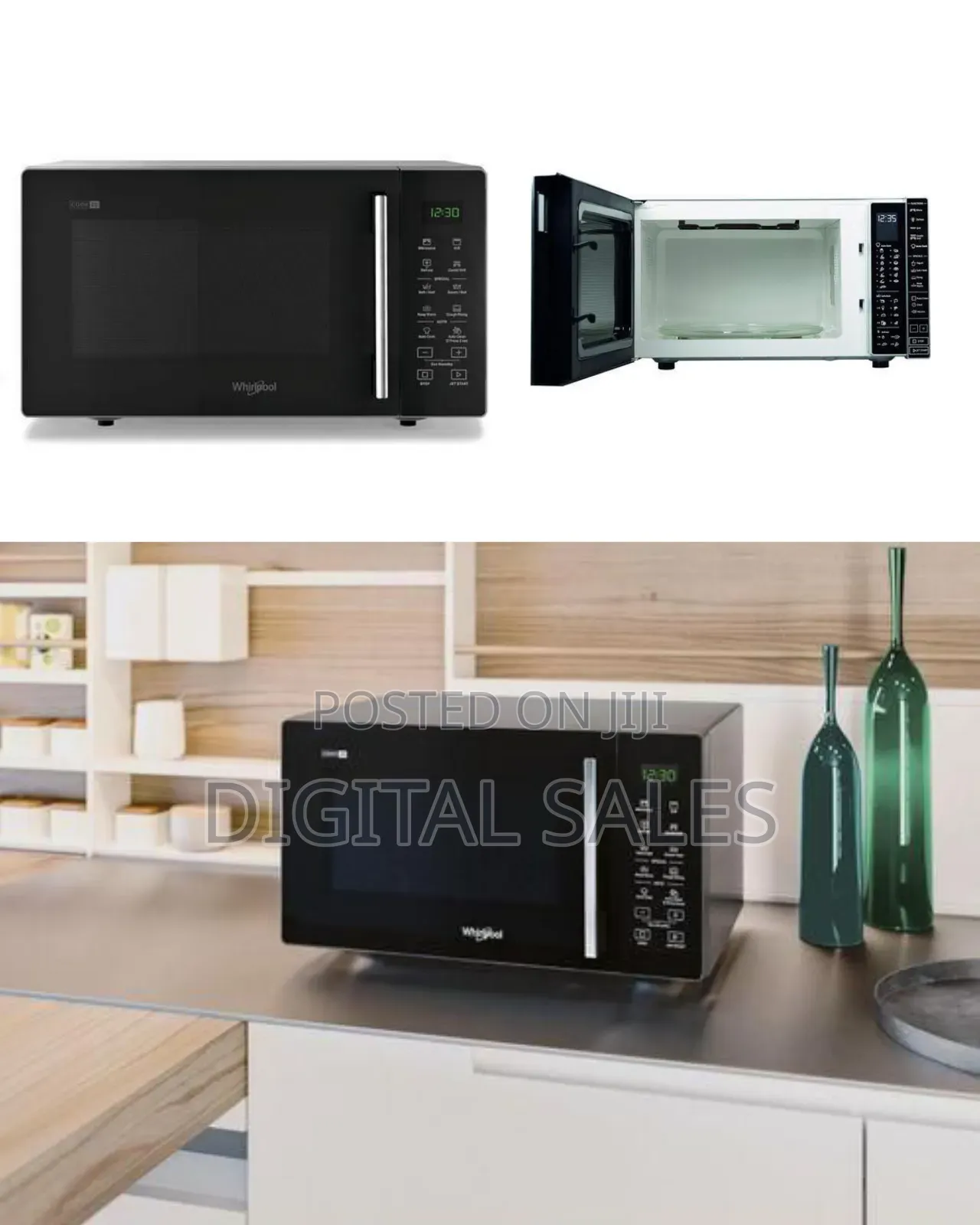 Whirlpool Modern Digital Microwave Oven