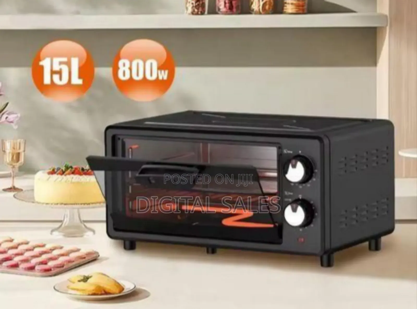 Sokany Compact and Versatile Countertop Toaster Oven