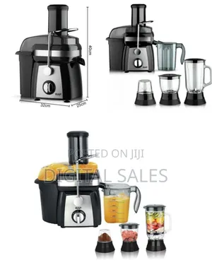 Electric 4 in 1 Juicer - Clear