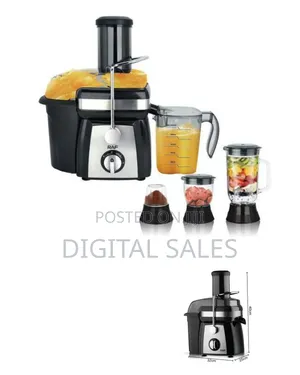 Electric 4 in 1 Juicer - Clear