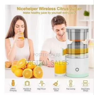 Portable Rechargeable Electric Juicer