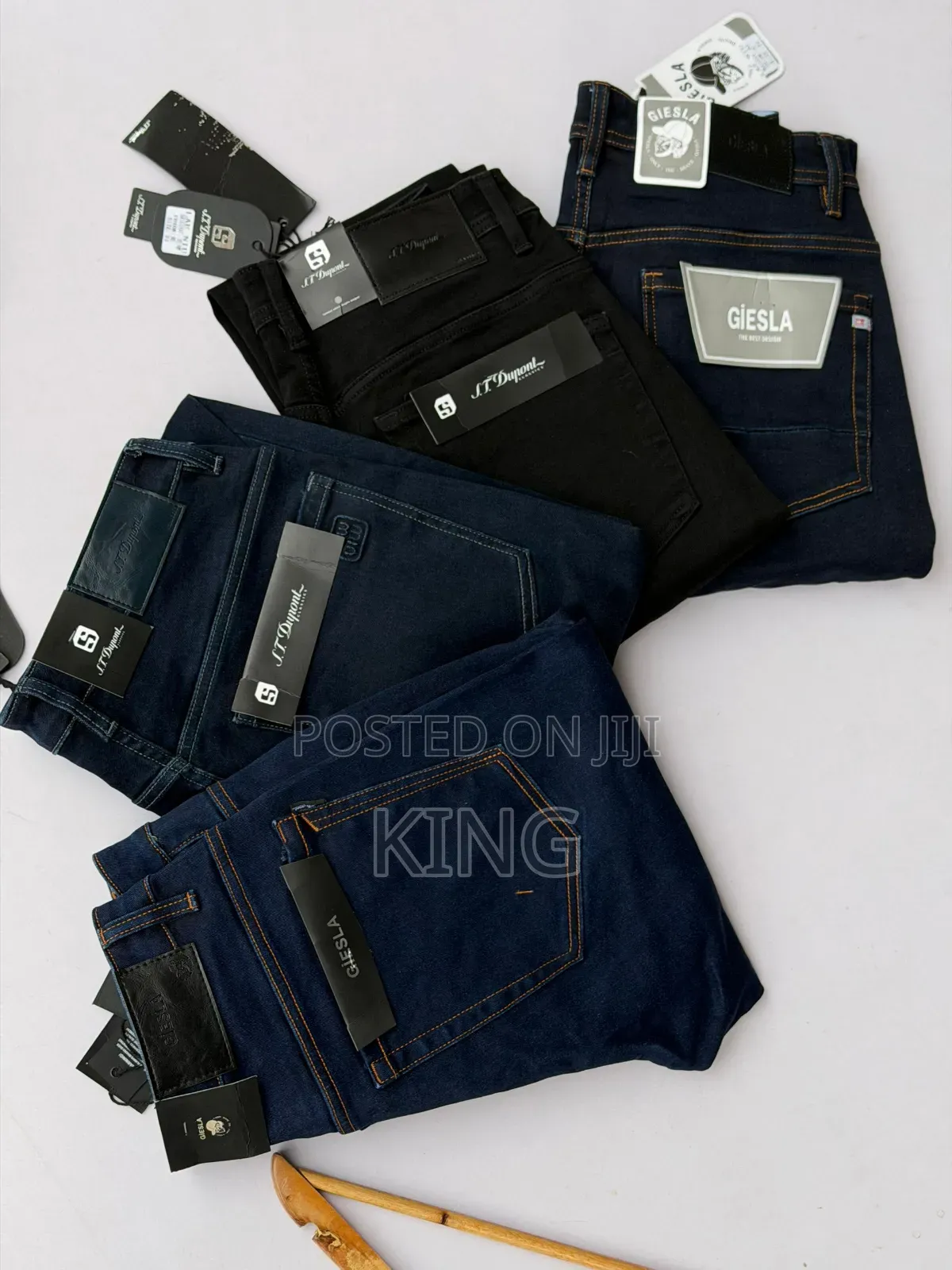 All Plin Blue Stretch Jeans