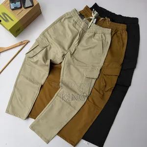 Men's Slim Fit Cargo Jogger Pants