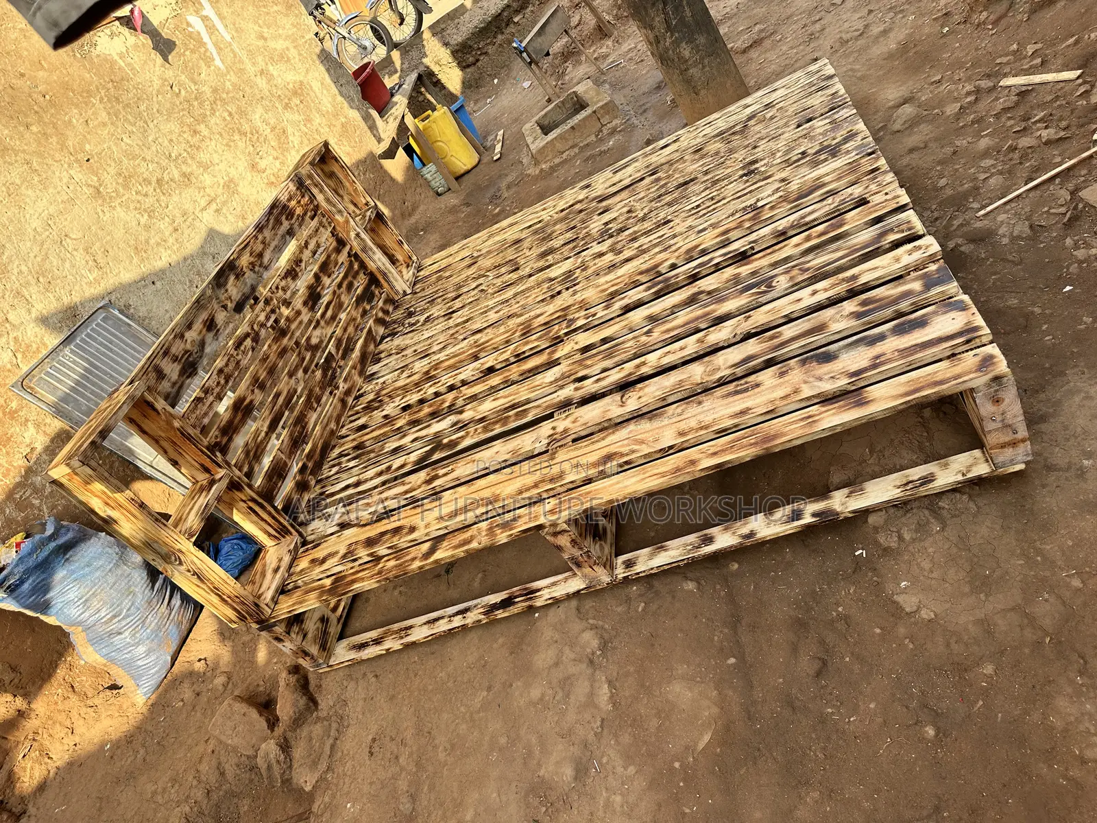 Pallet Bed King Size 6/6