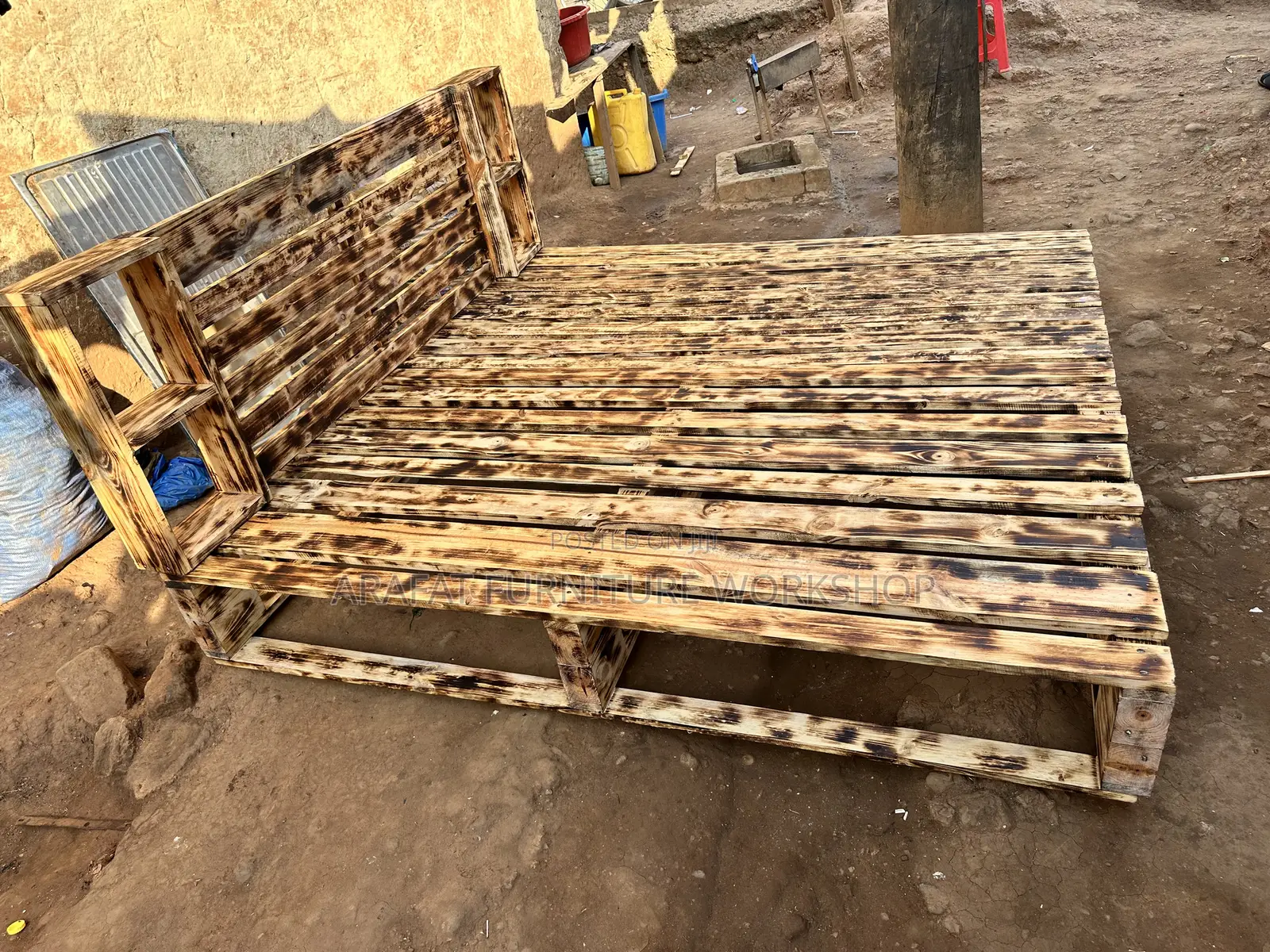 Pallet Bed King Size 6/6