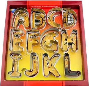 Alphabetical  Cookie Cutter Set