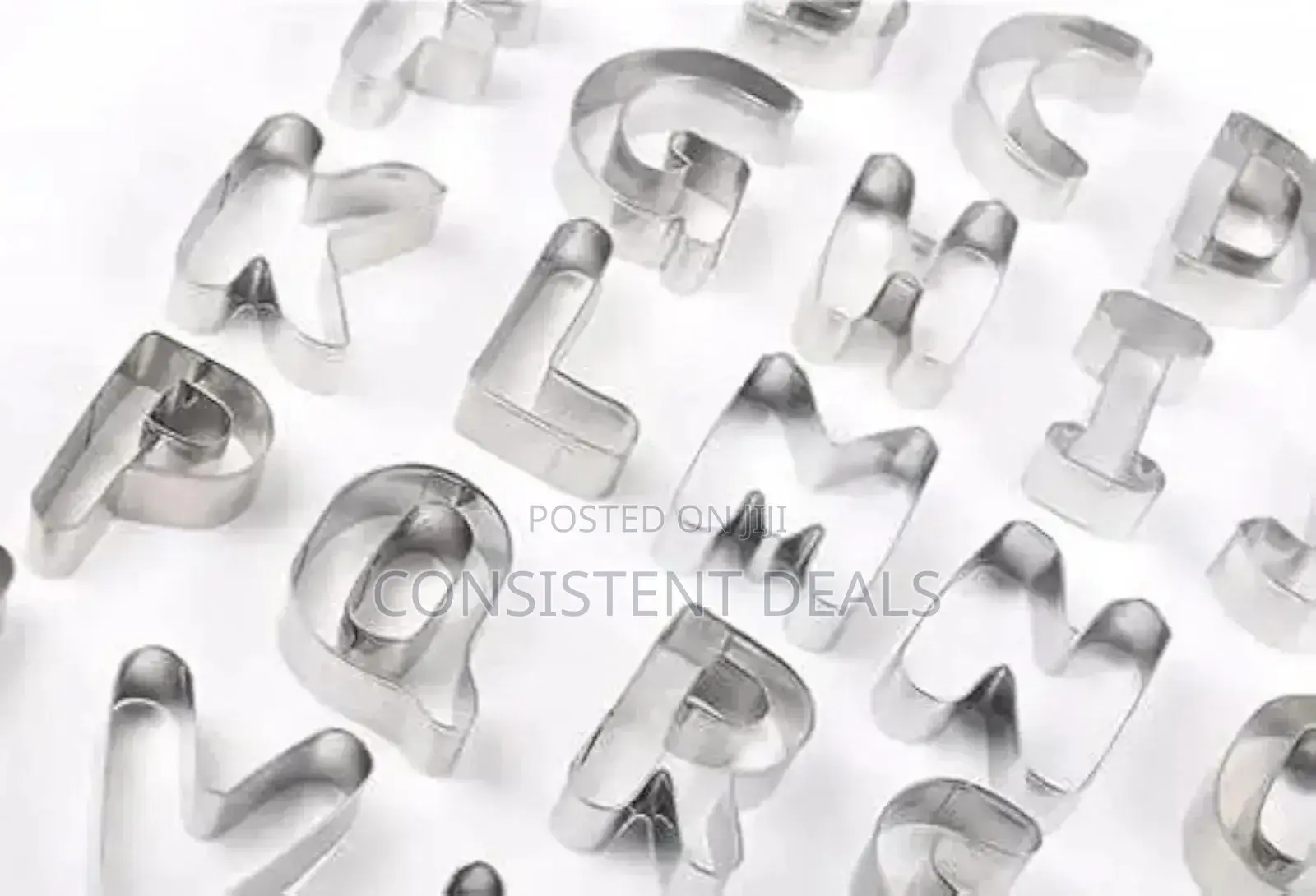 Alphabetical  Cookie Cutter Set