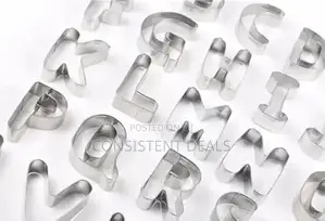 Alphabetical  Cookie Cutter Set