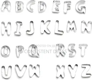 Alphabetical  Cookie Cutter Set