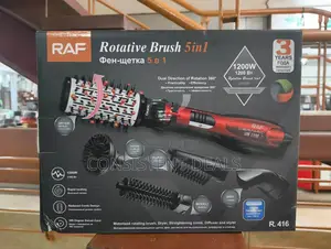 5-in-1 Hot Air Styler & Rotating Hair Dryer Brush