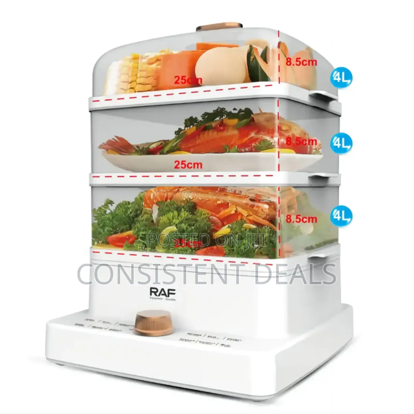 Raf Electric  Food Steamer