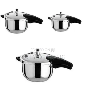 Premium Stainless Steel Pressure Cooker With Safety Locking System