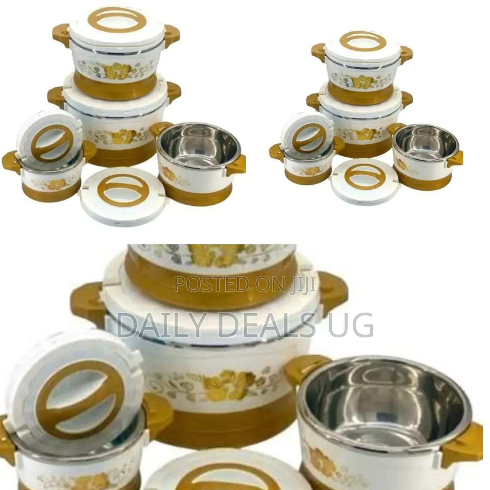Insulated Food Warmer Casserole Set / Hot Pot Set - Multicolor