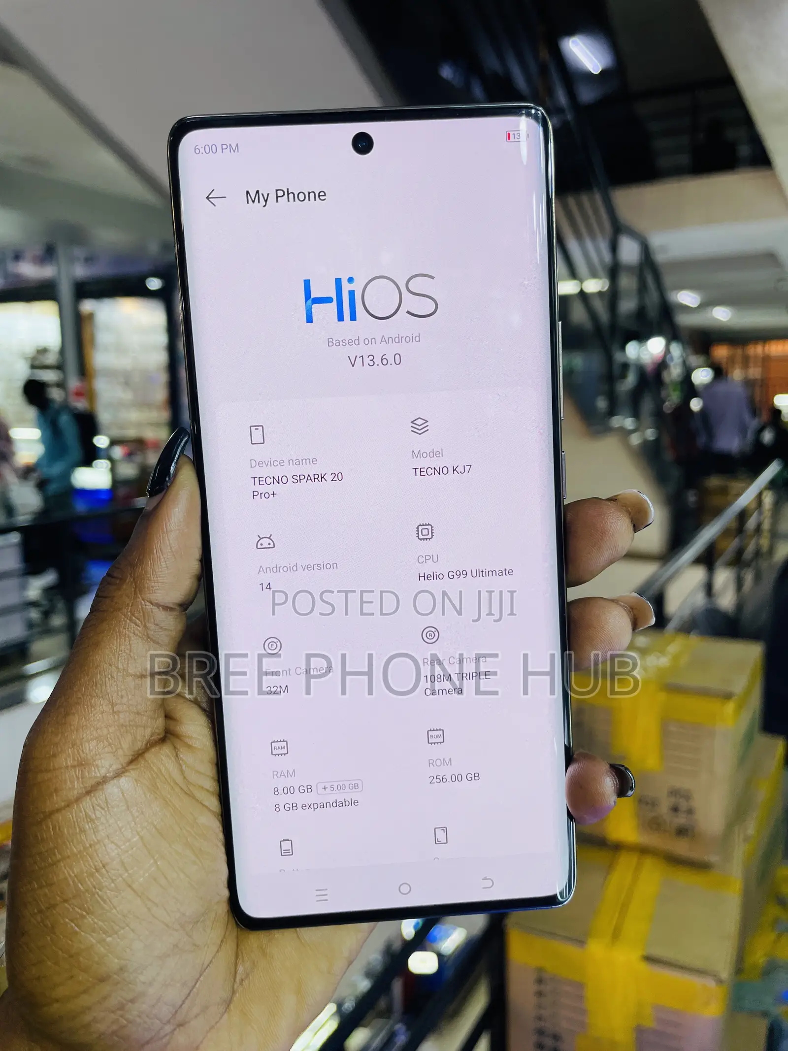 Tecno Spark 20 Pro Plus 256 GB Black