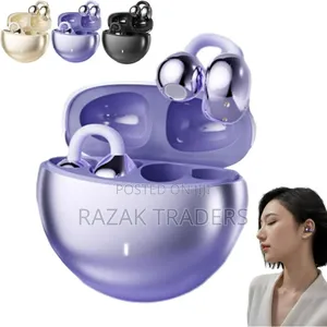 Earclip Earbuds Wireless Bluetooth, Ear Clip Bluetooth Headphoness
