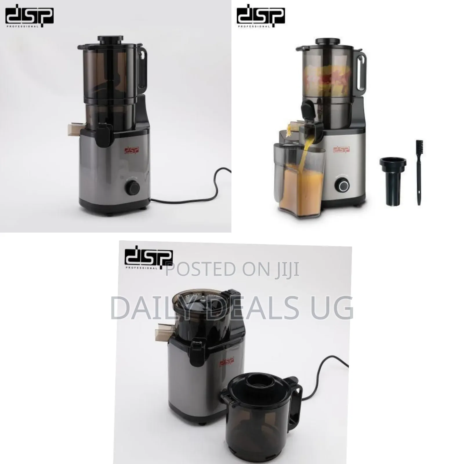 DSP Professional Slow Masticating Juicer - Multicolor