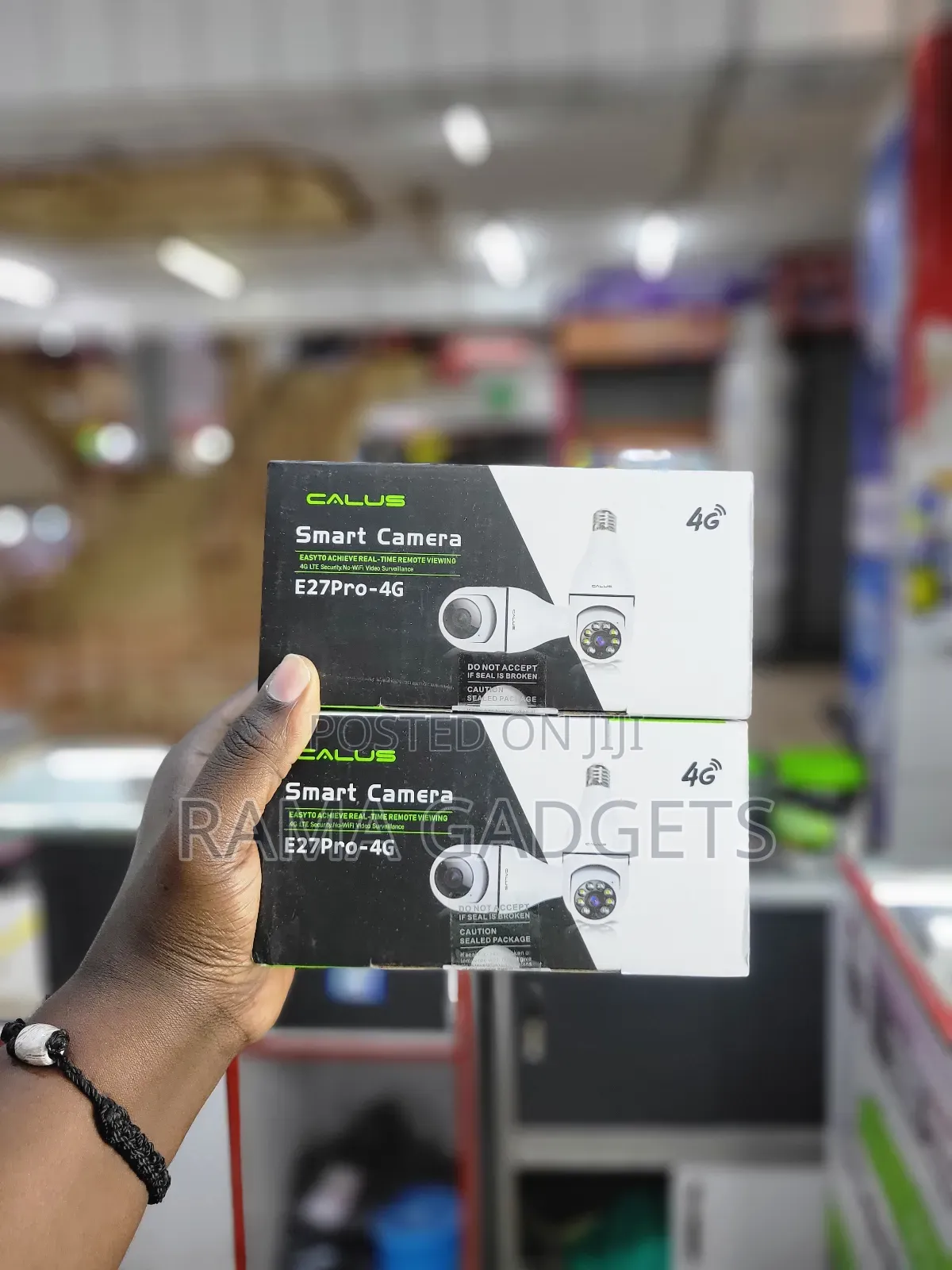 Calus E27 Pro-4g Smart Bulb Security Camera.