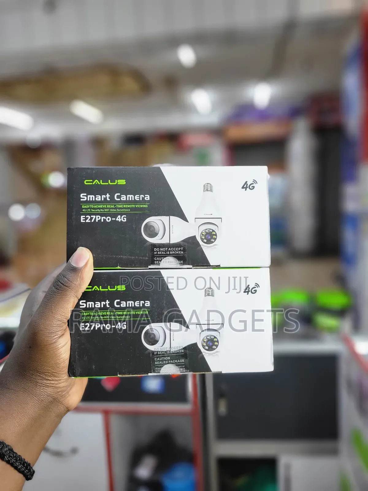 Calus E27 Pro-4g Smart Bulb Security Camera.