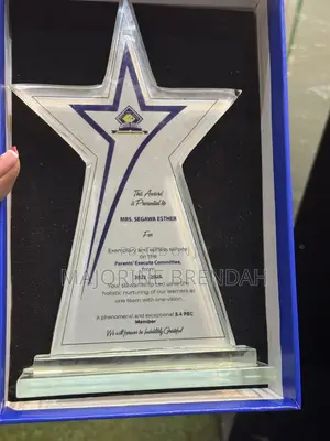 A Star Shape Trophy