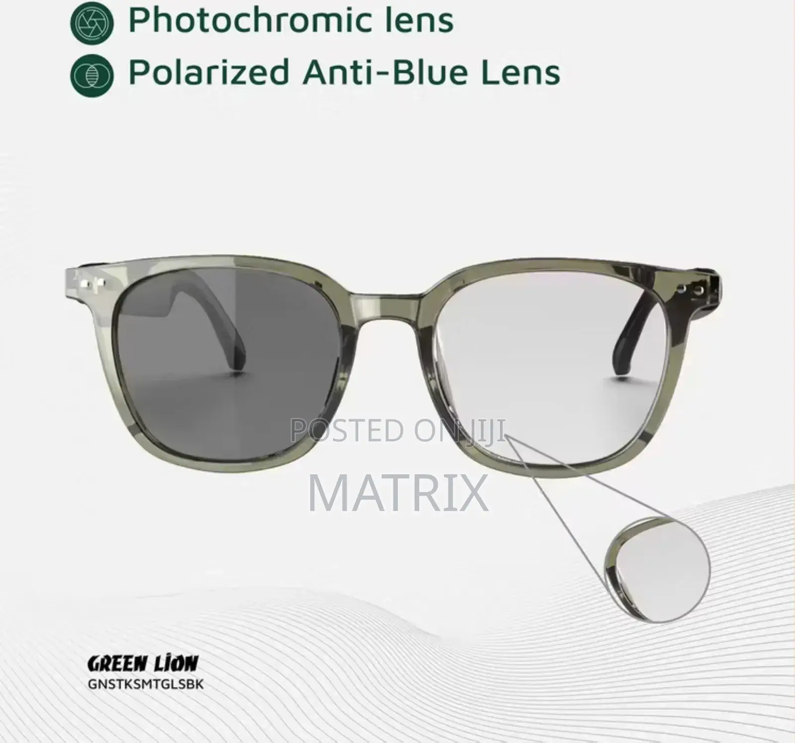 Green Lion Stockholm Smart Glasses
