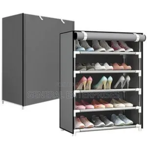Portable 5-tier Shoe Rack