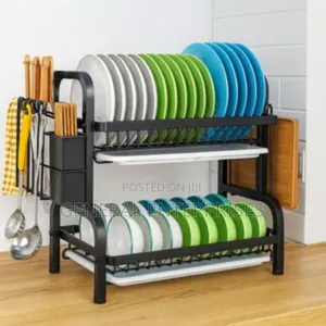 2-Tier Dish Drying Rack
