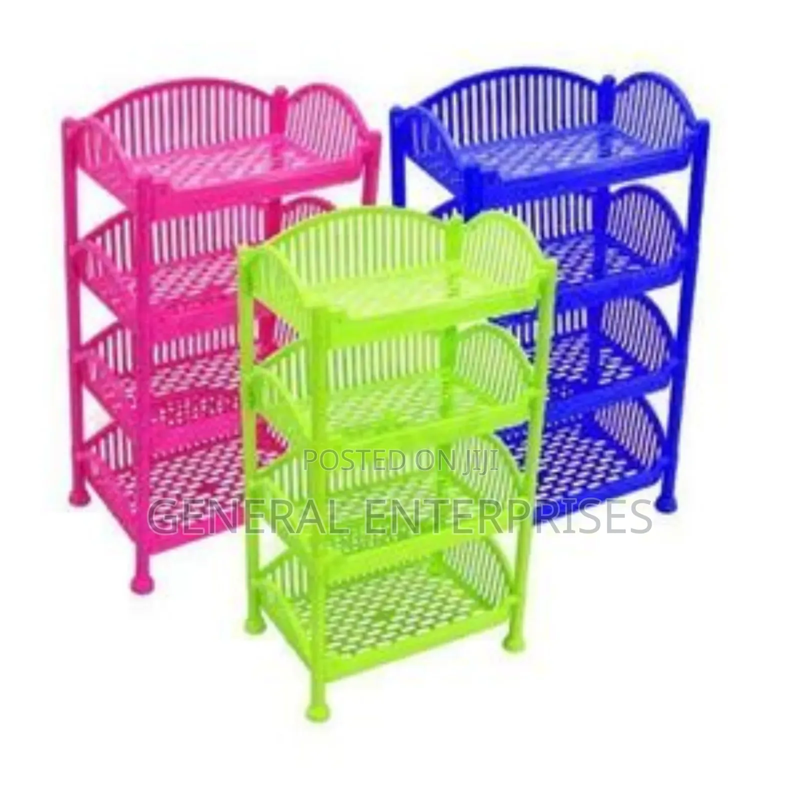 Trolley 4 Tiers Storage Organizers.