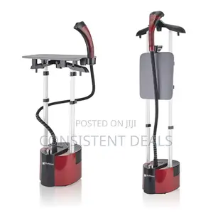 Hoffman  Double  Stand Garment Steamer With Ironing Board